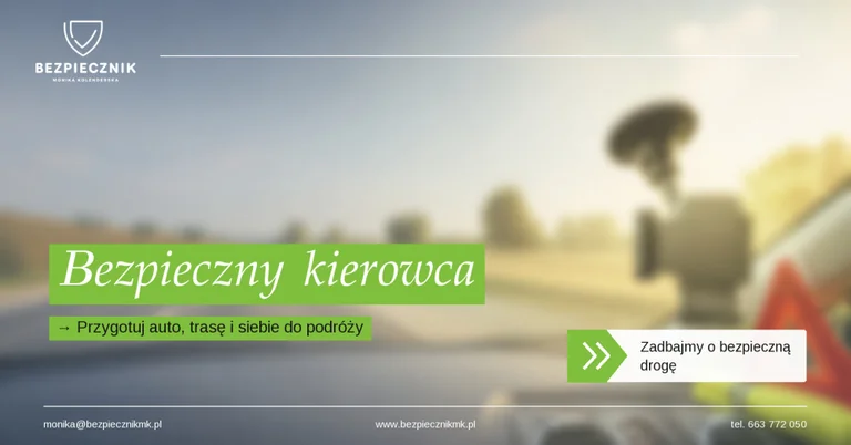 25 lipca Dzień Bezpiecznego Kierowcy - 4 kroki, aby zachować bezpieczeństwo podczas podróży.