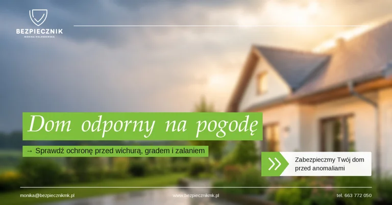 Bezpieczny dom na Kujawach: Jak chronić nieruchomość przed skutkami anomalii pogodowych?