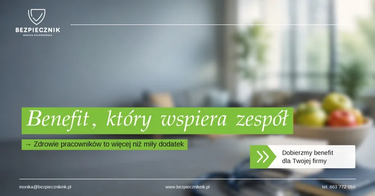 Dobry benefit pracowniczy to dziś coś więcej niż karta sportowa czy owocowe czwartki.