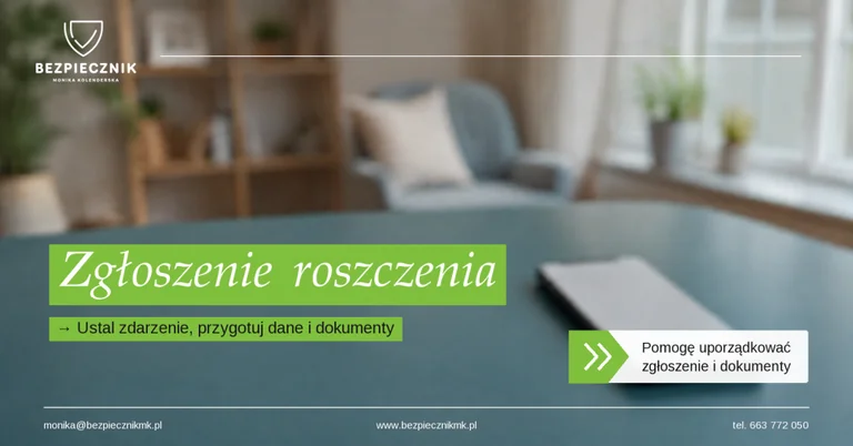 Jak zgłosić roszczenie z ubezpieczenia na życie i jakie dokumenty przygotować?