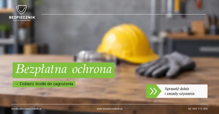 Kiedy pracodawca musi bezpłatnie zapewnić środki ochrony indywidualnej?